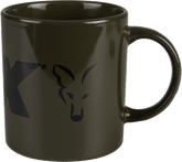 Fox Green and Black Logo Ceramic Mok - dé KarperCentrale